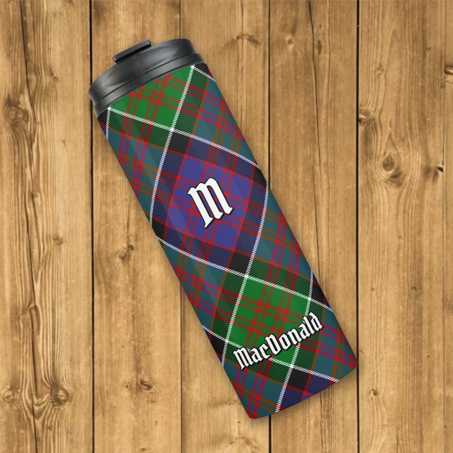Clan MacDonald von Clanranald Tartan Thermosbecher (Von Creator hochgeladen)