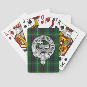 Clan MacDonald von Isles Wappen & Tartan Spielkarten