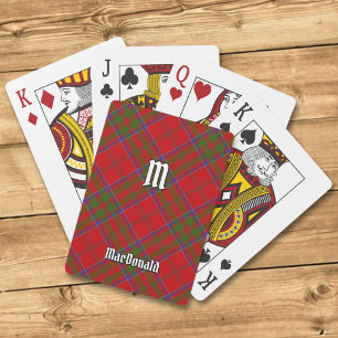 Clan MacDonald von Keppoch Tartan Spielkarten