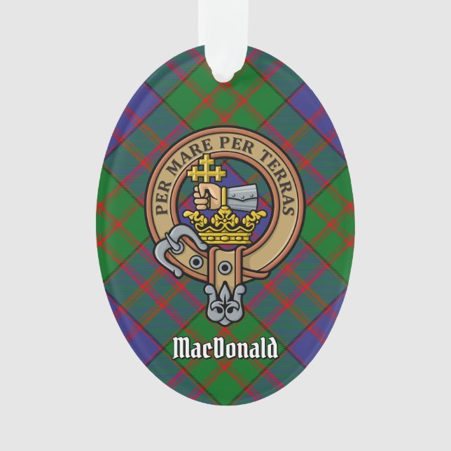 Clan MacDonald Wappen Ornament (Vorderseite)