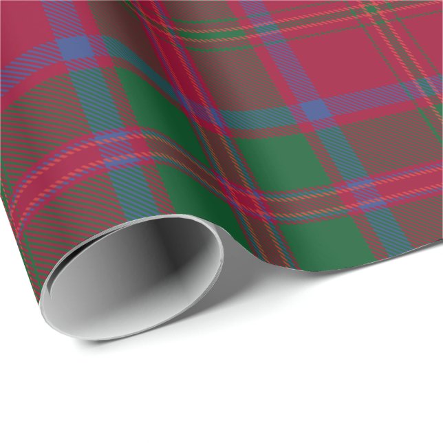Clan MacDougall Tartan Geschenkpapier (Rolleneckpunkt)