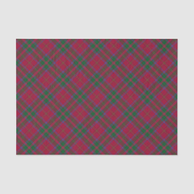 Clan MacDougall Tartan Seidenpapier (Vorderseite)