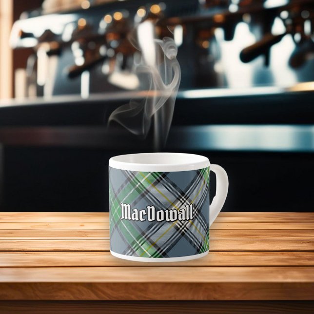 Clan MacDowall Tartan Espressotasse (Von Creator hochgeladen)
