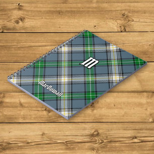 Clan MacDowall Tartan Notizblock