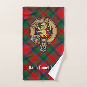 Clan MacDuff Crest sur Tartan