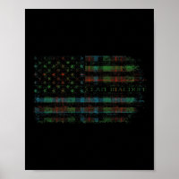Clan Macduff Hunting Scottish Tartan Us Flag Kilt