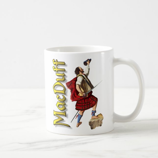 Clan MacDuff Old Scotland Kaffeetasse (Rechts)