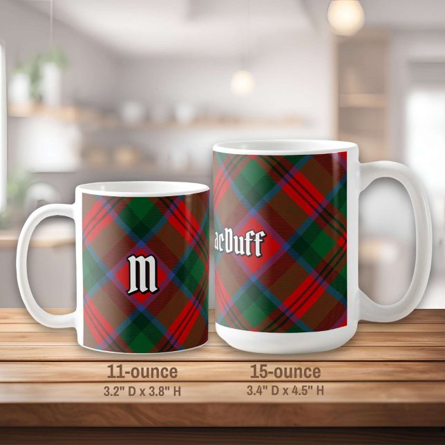 Clan MacDuff Tartan Kaffeetasse (Von Creator hochgeladen)