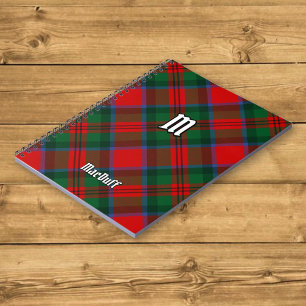 Clan MacDuff Tartan Notizblock