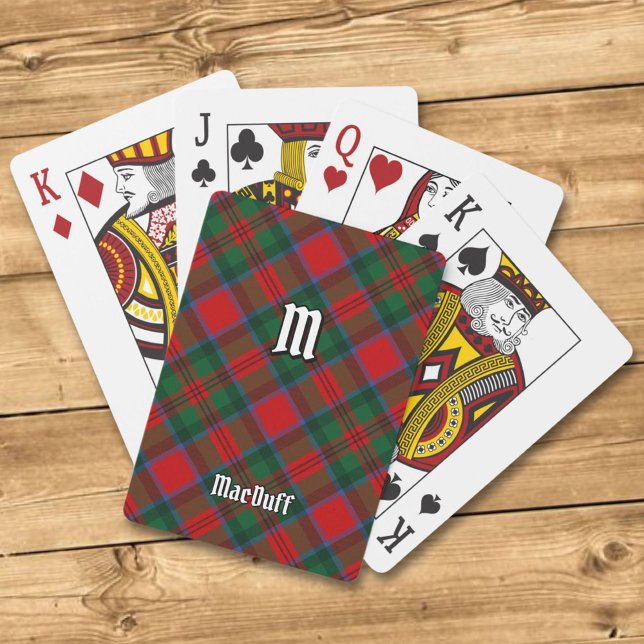 Clan MacDuff Tartan Spielkarten (Von Creator hochgeladen)