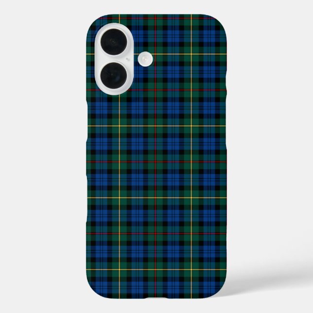 Clan MacEwan Tartan Royal Blue und Green Kariert title_seo2 (Rückseite)