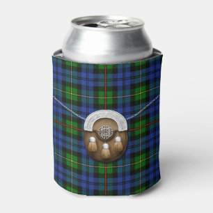 Clan MacEwan Tartan und Sporran Dosenkühler