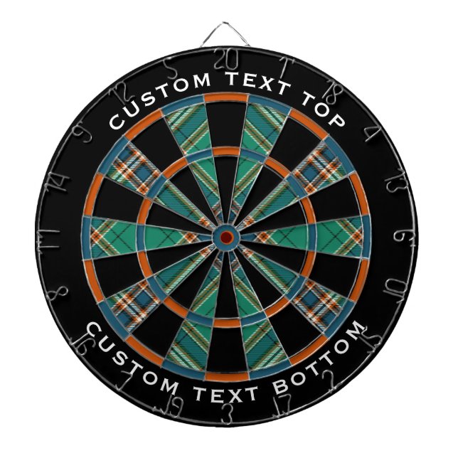 Clan MacFarlane Ancient Hunting Tartan Dartscheibe (vorne)