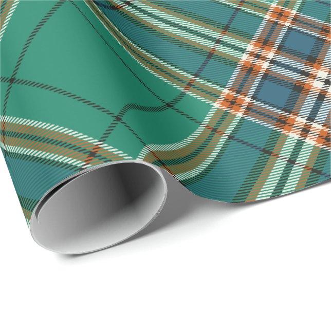 Clan MacFarlane Ancient Hunting Tartan Geschenkpapier (Rolleneckpunkt)