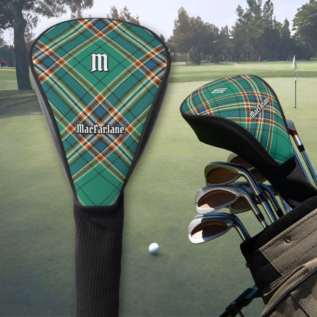 Clan MacFarlane Ancient Hunting Tartan Golf Headcover (Von Creator hochgeladen)