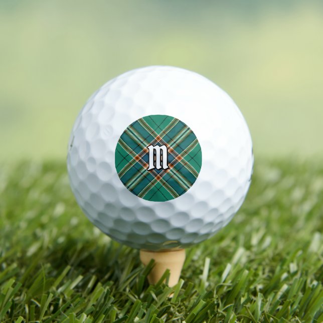Clan MacFarlane Ancient Hunting Tartan Golfball (Insitu T-Shirt)