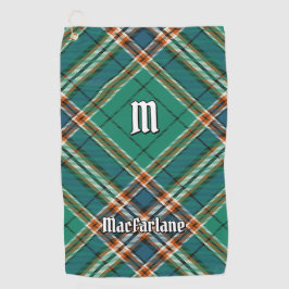 Clan MacFarlane Ancient Hunting Tartan Golfhandtuch