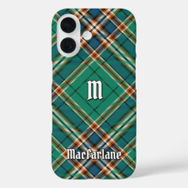 Clan MacFarlane Ancient Hunting Tartan iPhone 16 Hülle