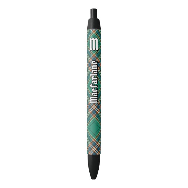 Clan MacFarlane Ancient Hunting Tartan Kugelschreiber (Vorderseite Vertikal)
