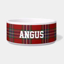 Clan MacFarlane Custom Tartan Kariert Pet Bowl