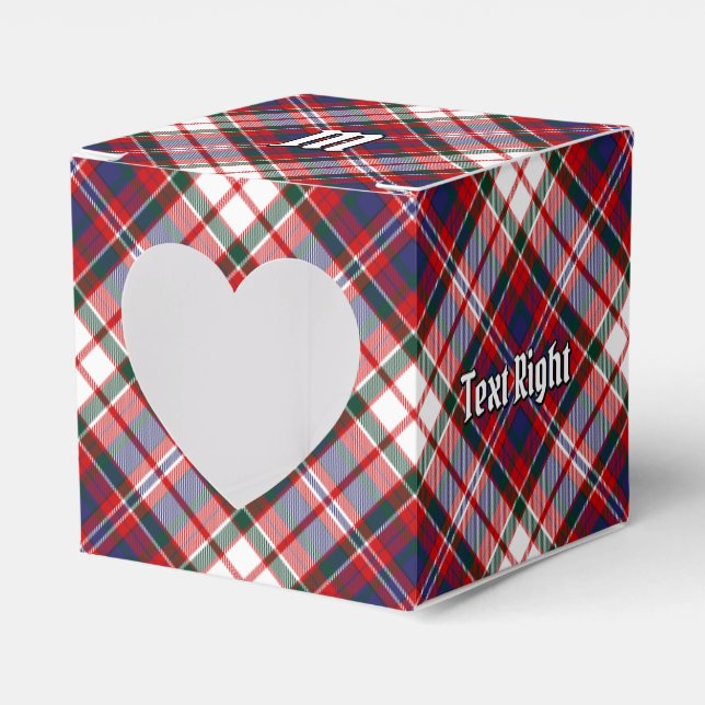 Clan MacFarlane Dress Tartan Geschenkschachtel (Vorderseite)