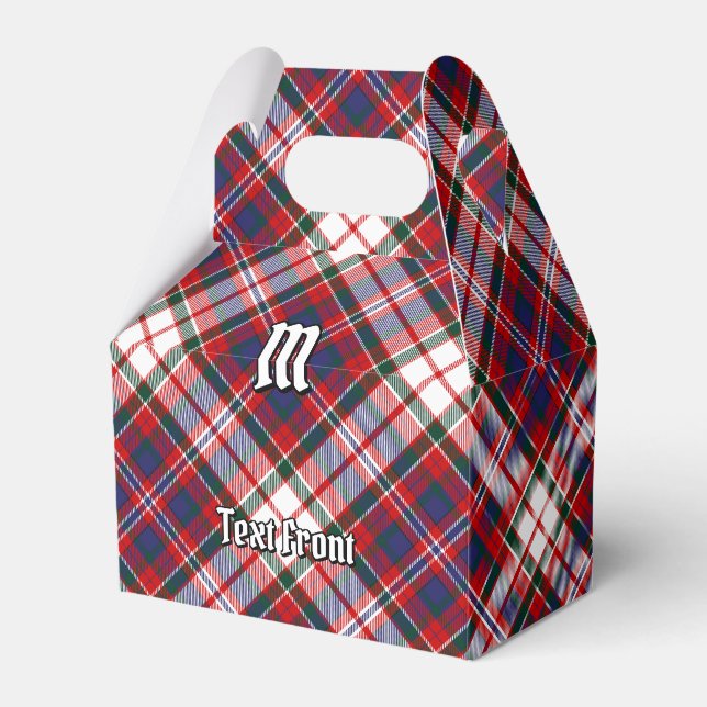 Clan MacFarlane Dress Tartan Geschenkschachtel (Vorderseite)