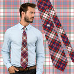Clan MacFarlane Dress Tartan Krawatte<br><div class="desc">Clan MacFarlane traditionelles Kleid Tartan mit modernen Farben. Nahtloses Muster. Benutzerdefiniertes Monogramm.</div>
