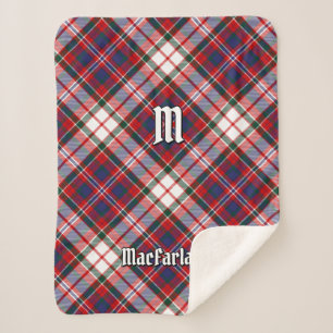 Clan MacFarlane Dress Tartan Sherpadecke