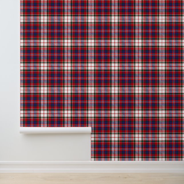 Clan MacFarlane Dress Tartan Tapete (Anwendung)