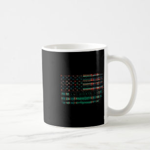 Clan Macfarlane Hunting Scottish Tartan Us Flag Sc Kaffeetasse