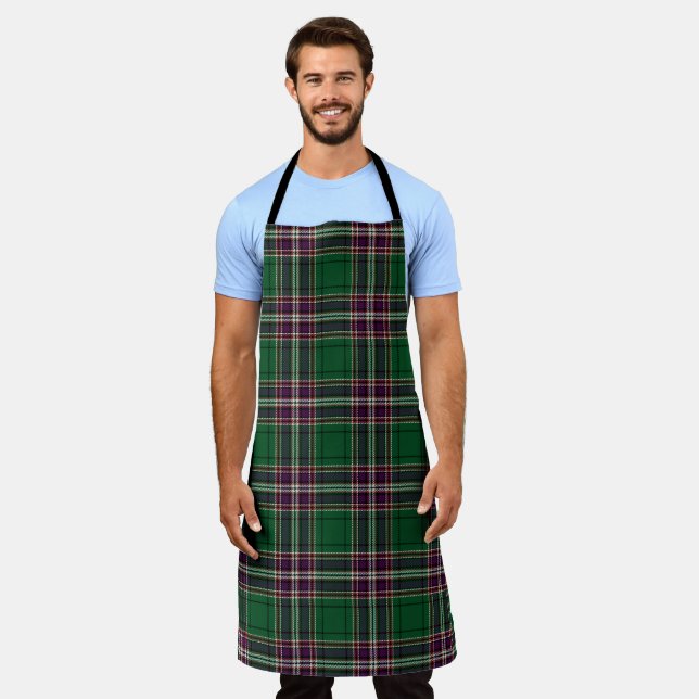 Clan MacFarlane Hunting Tartan Schürze (Getragen)