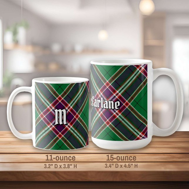Clan MacFarlane Modern Hunting Tartan Kaffeetasse (Von Creator hochgeladen)