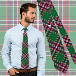 Clan MacFarlane Modern Hunting Tartan Krawatte