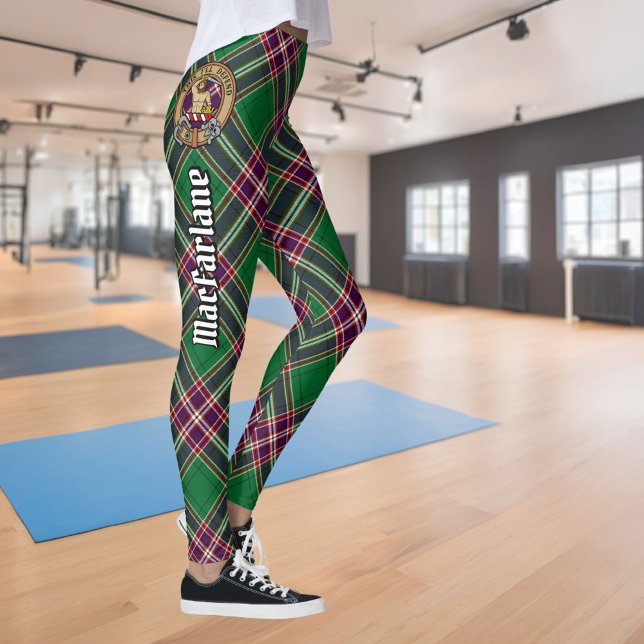 Clan MacFarlane Modern Hunting Tartan Leggings (Von Creator hochgeladen)