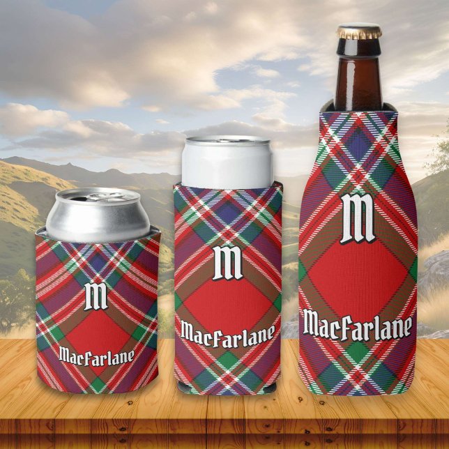 Clan MacFarlane Red Tartan Dosenkühler (Von Creator hochgeladen)