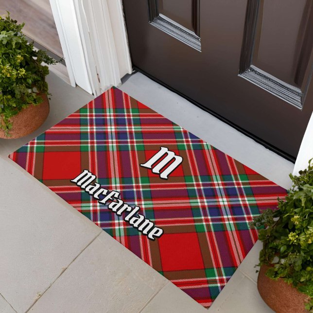 Clan MacFarlane Red Tartan Fußmatte (Von Creator hochgeladen)