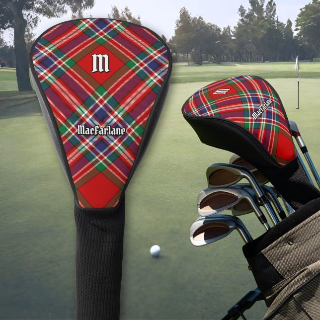 Clan MacFarlane Red Tartan Golf Headcover (Von Creator hochgeladen)
