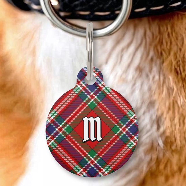 Clan MacFarlane Red Tartan Haustiermarke (Von Creator hochgeladen)