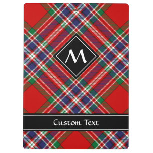 Clan MacFarlane Red Tartan Klemmbrett