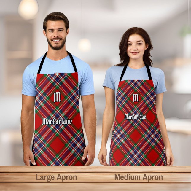 Clan MacFarlane Red Tartan Schürze (Von Creator hochgeladen)