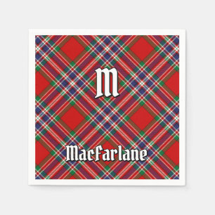 Clan MacFarlane Red Tartan Serviette