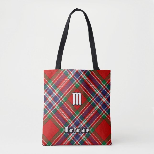 Clan MacFarlane Red Tartan Tasche (Vorderseite)
