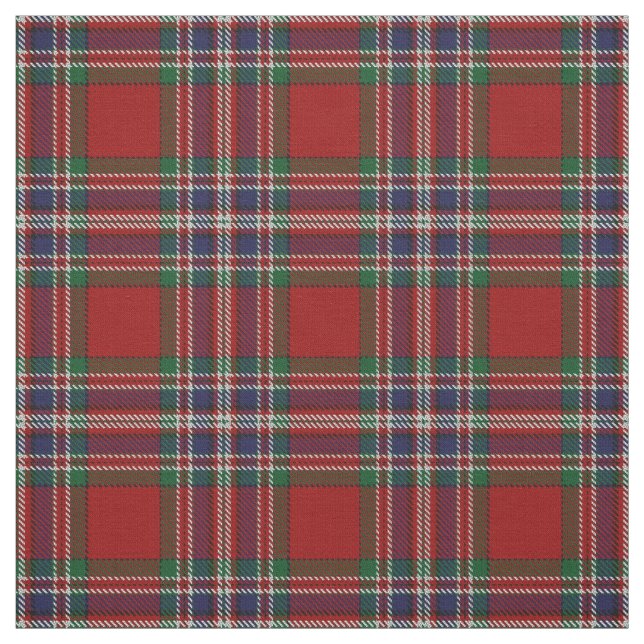 Clan MacFarlane schottischer Tartan-kariertes Stoff (Muster)