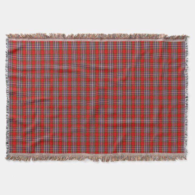 Clan MacFarlane Tartan Decke (Vorderseite)