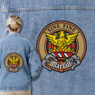 Clan MacGill Crest sur Tartan