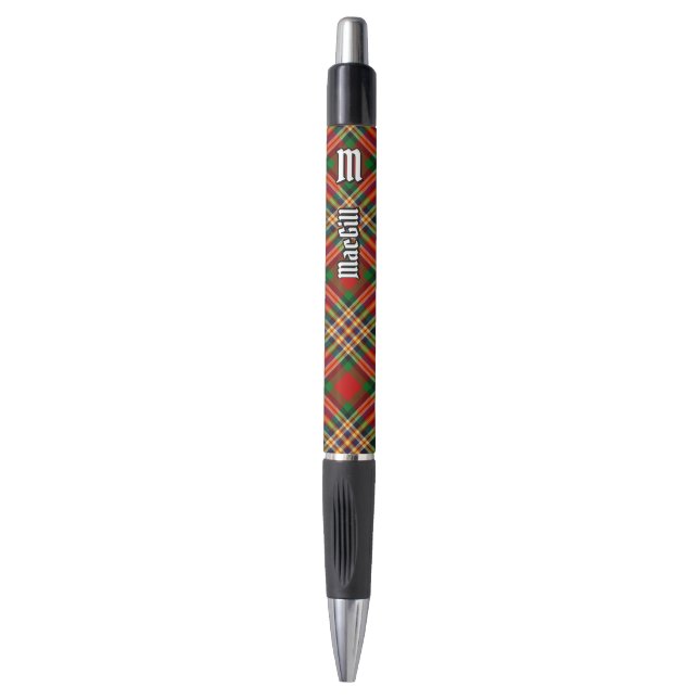Clan MacGill Stylo Tartan (Devant (Vertical))