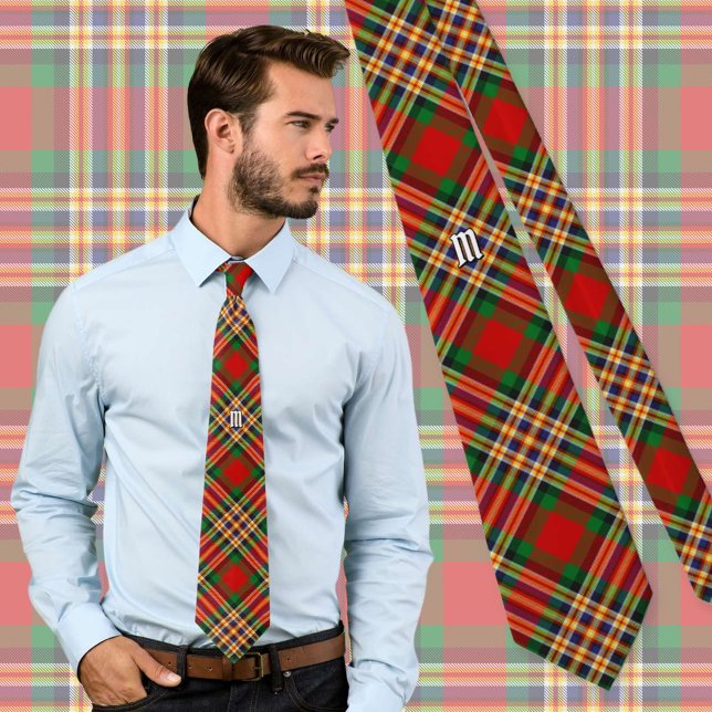 Clan MacGill Tartan Neck Tie Krawatte (Von Creator hochgeladen)