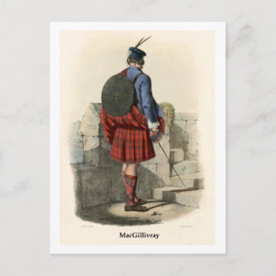 Clan MacGillivray Postkarte