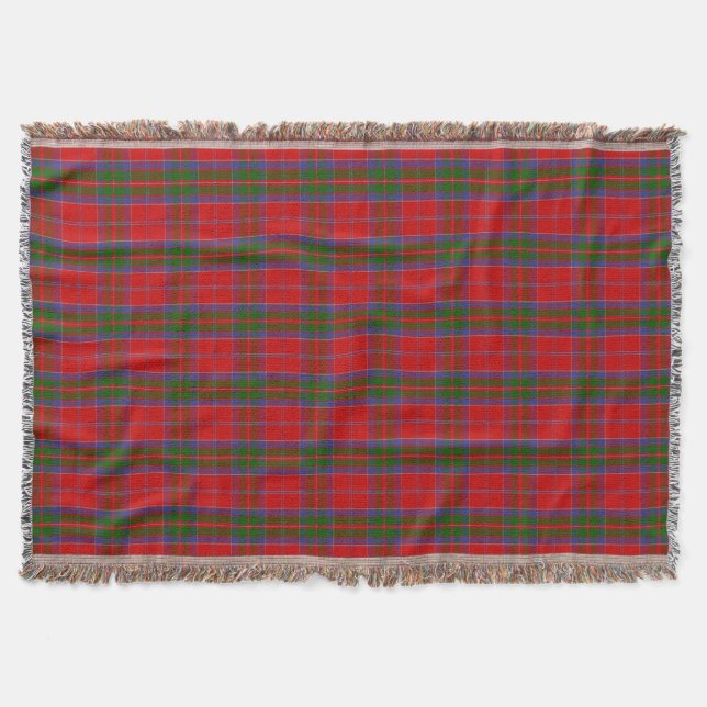 Clan MacGillivray Tartan Decke (Vorderseite)