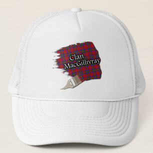 Clan MacGillivray Tartan Paint Brush Cap Truckerkappe